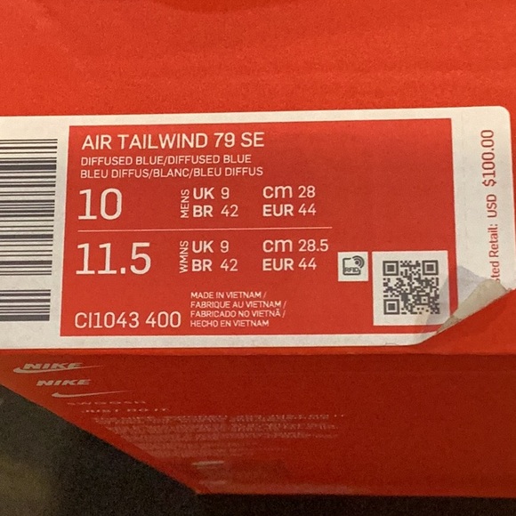 Men air tail wind 79 Nike sneakers. - Picture 6 of 7